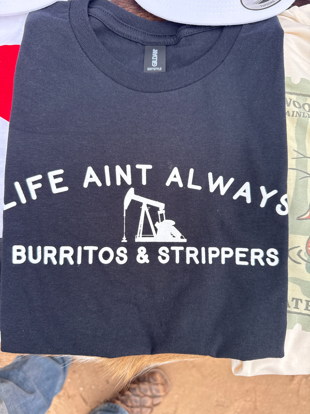 Burritos & Strippers Tee