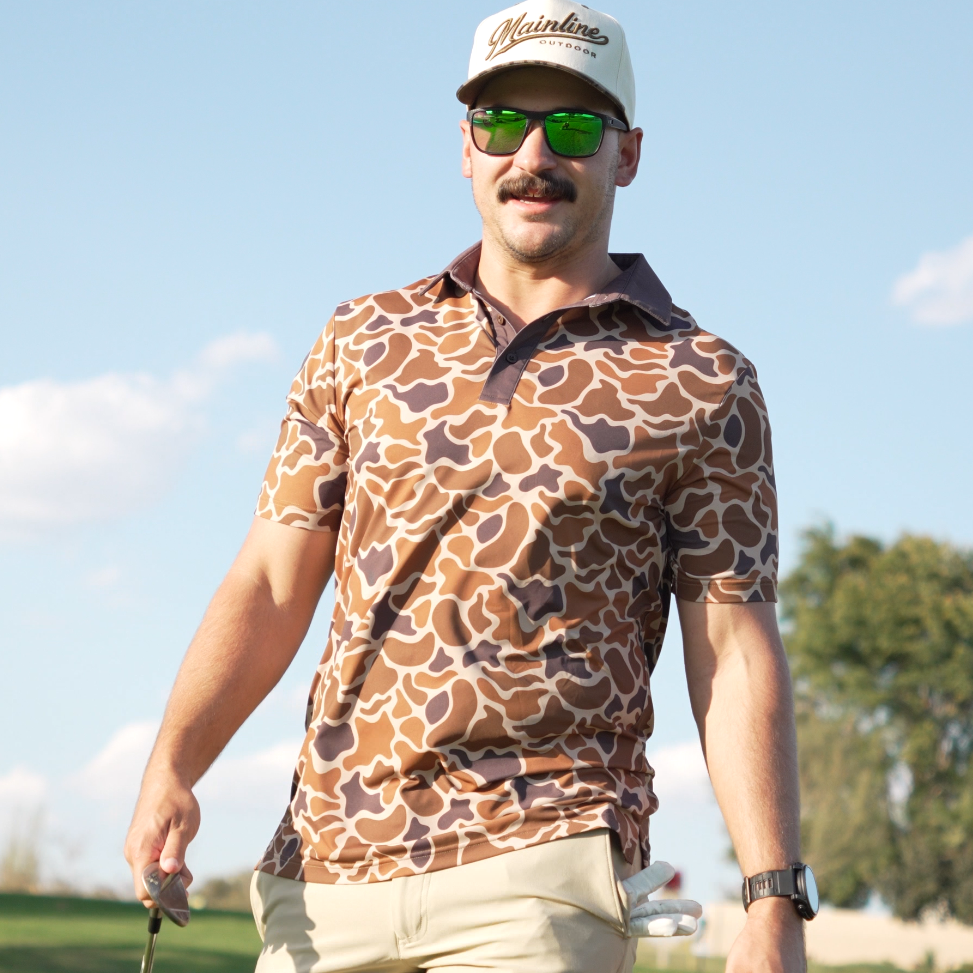Vintage Camo Polo