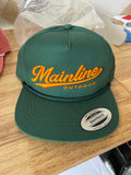 Yellow on Green Classic Rope Hat
