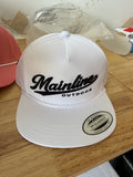 Black on White Classic Rope Hat